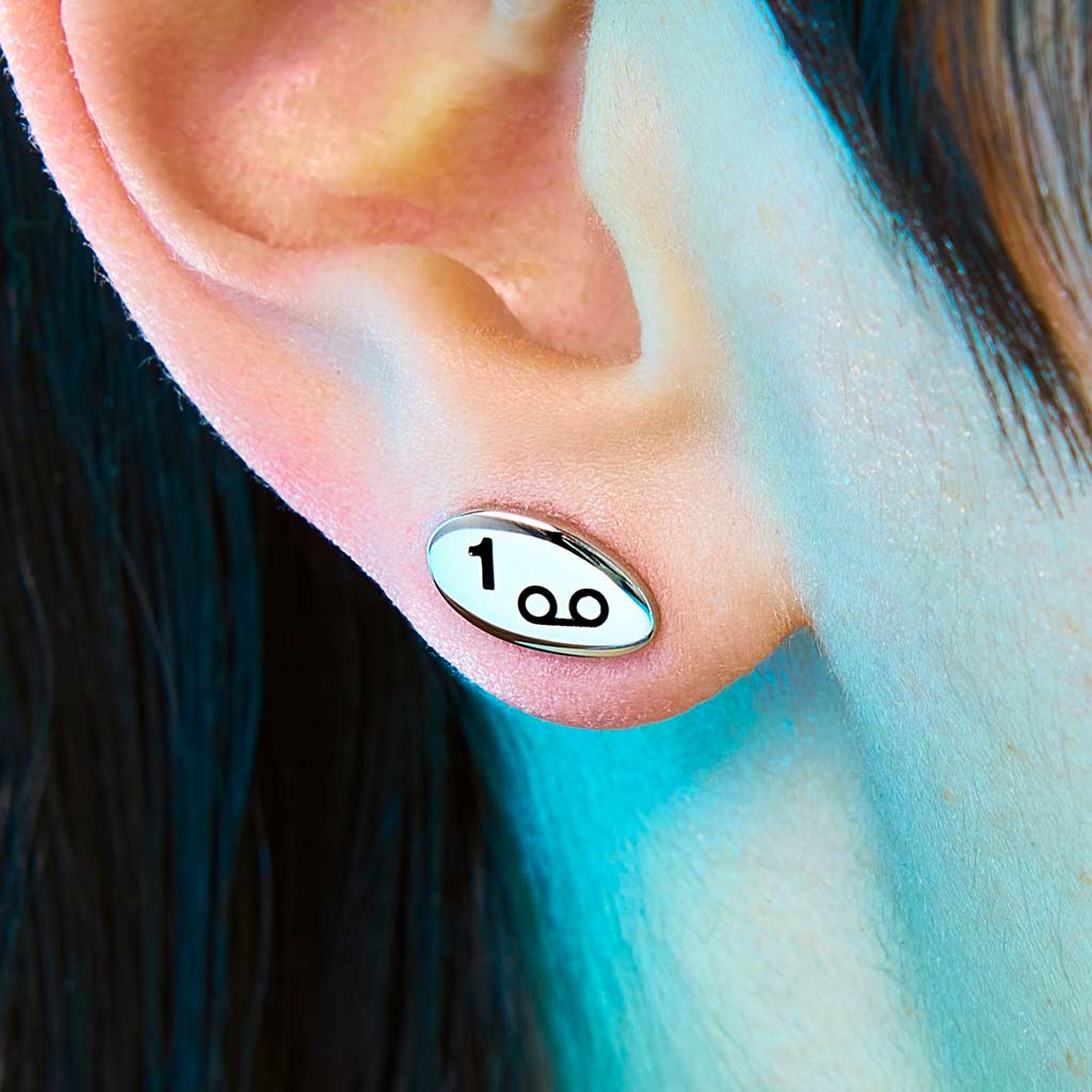 T9 Stud Earring - 1