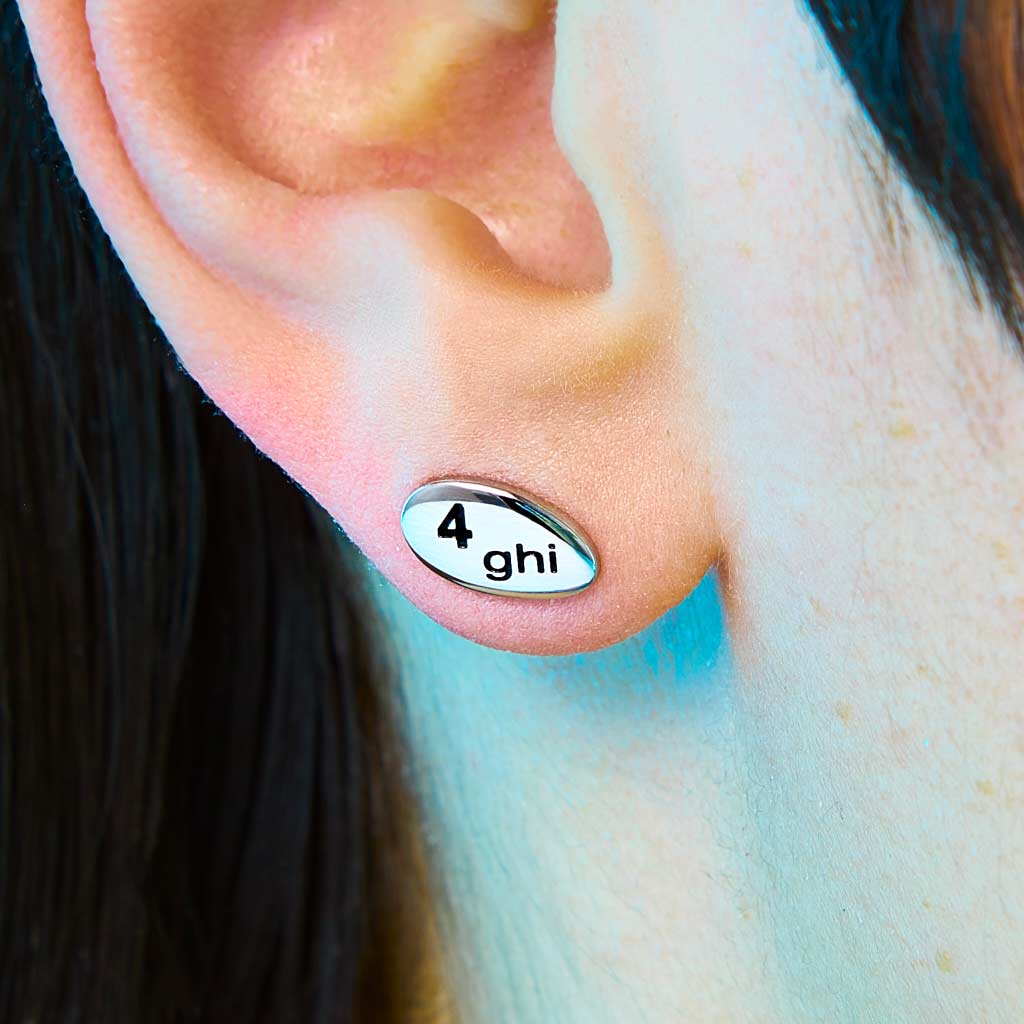 T9 Stud Earring - 4