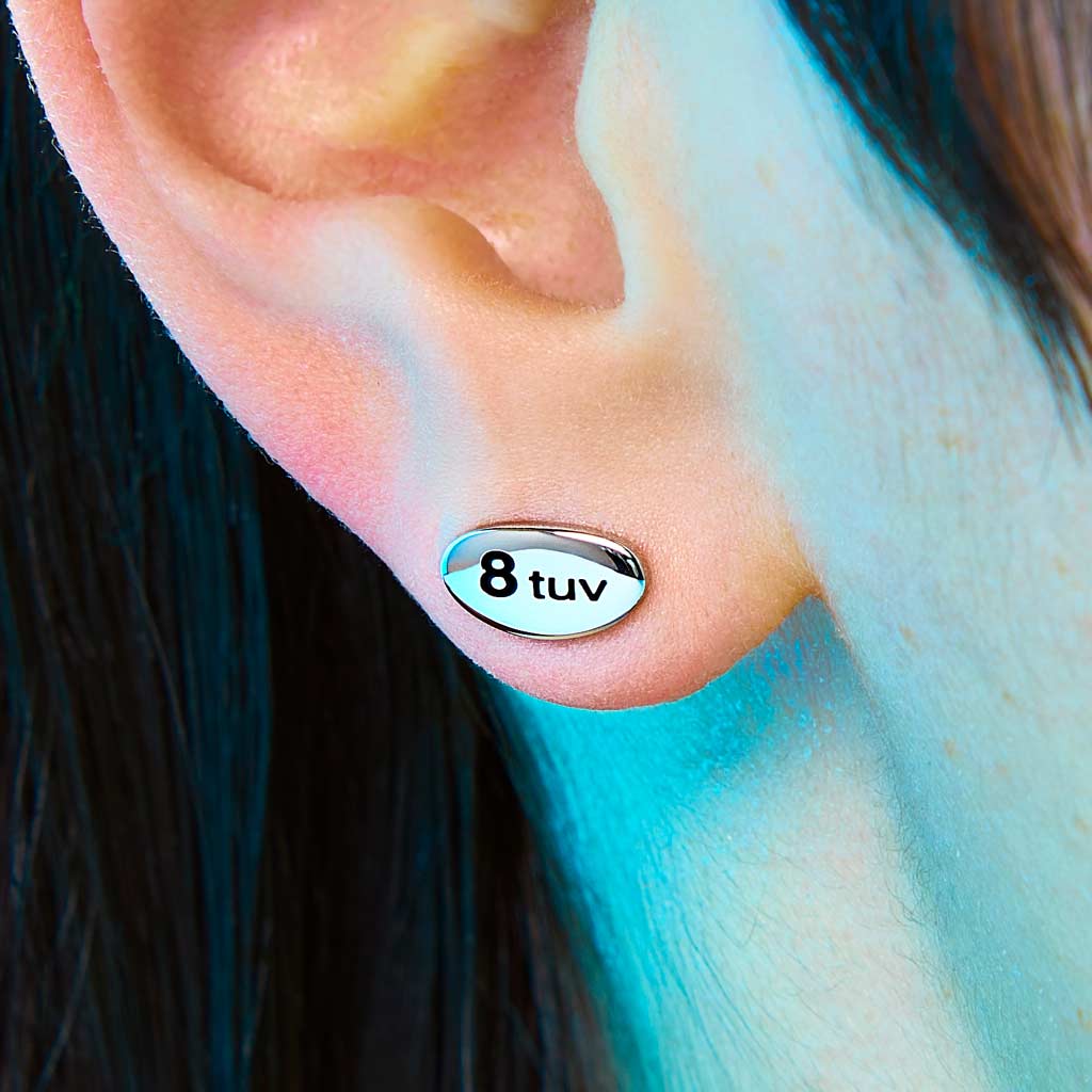 T9 Stud Earring - 8