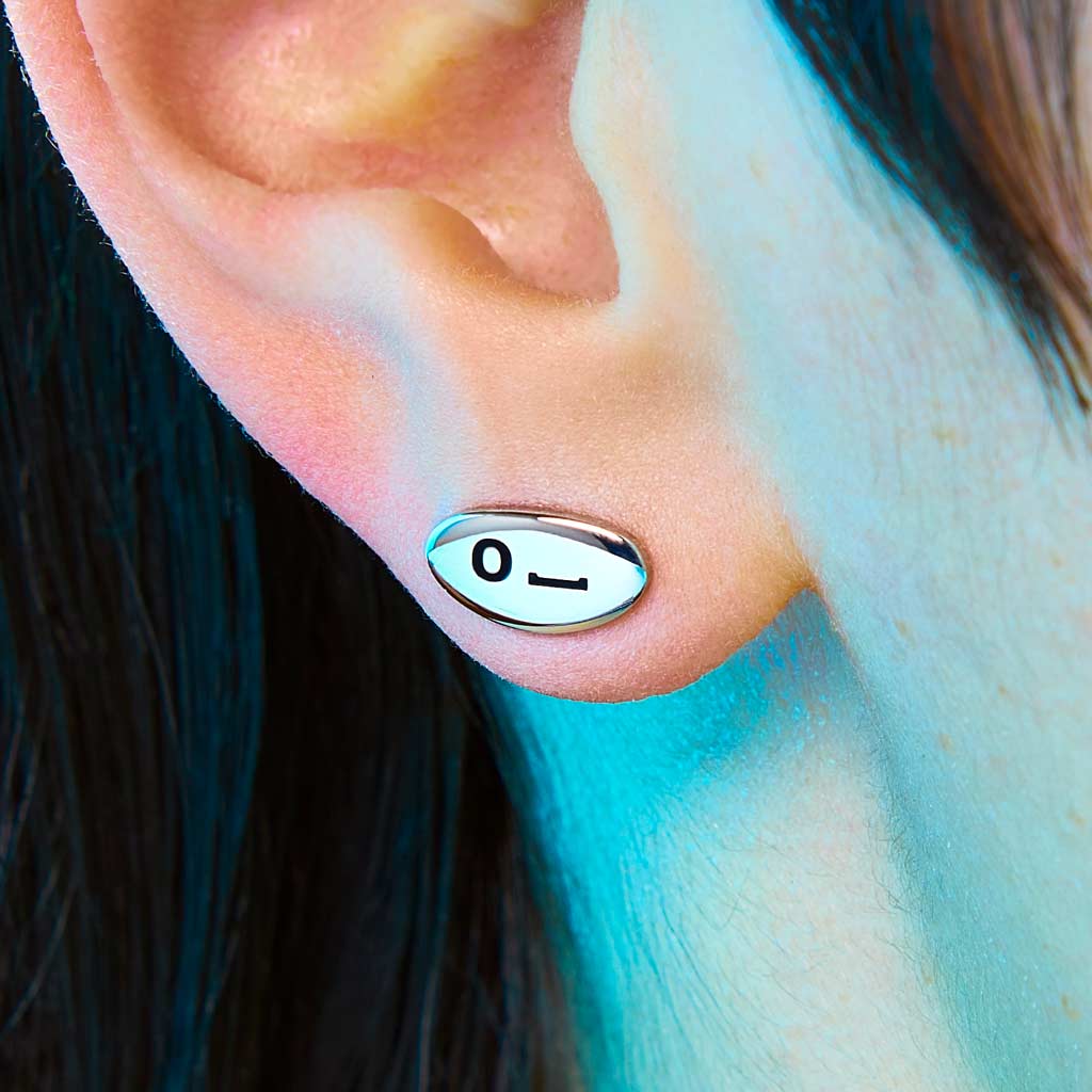 T9 Stud Earring - 0