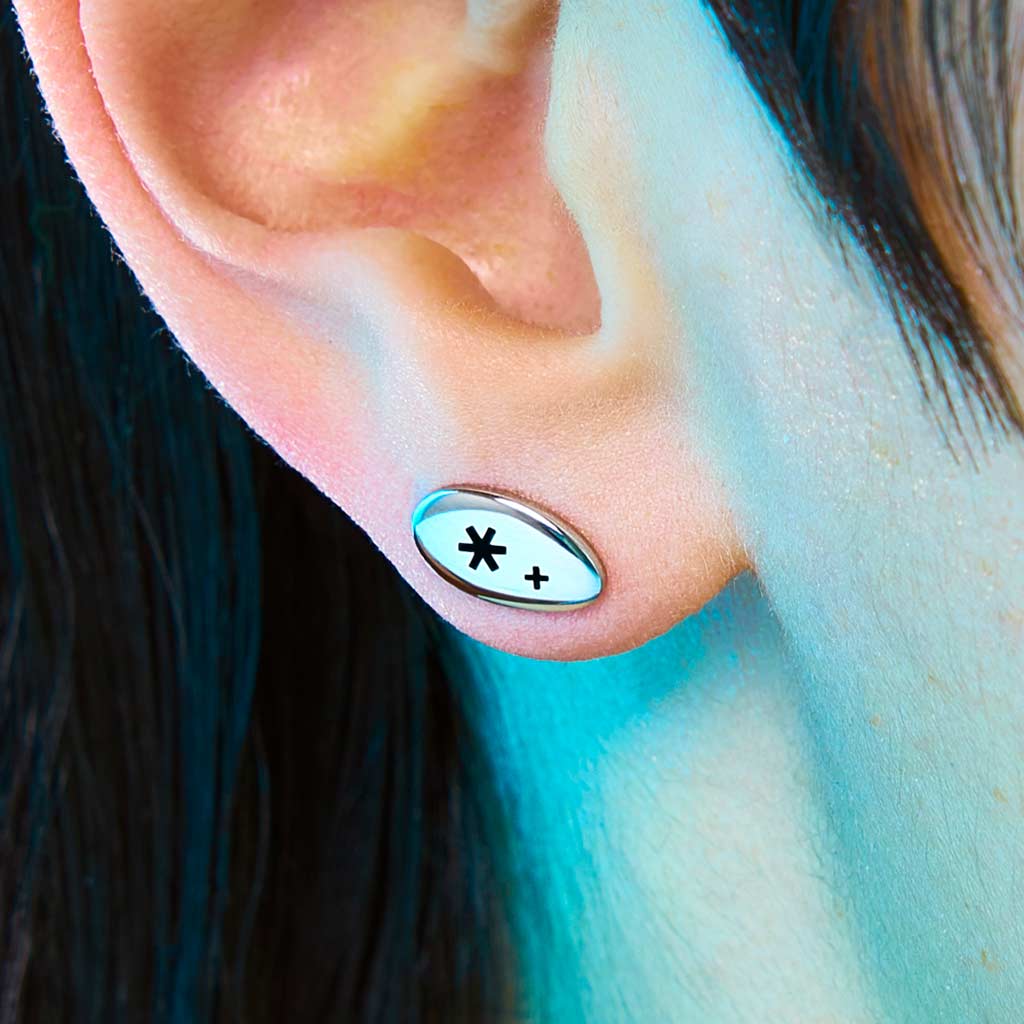 T9 Stud Earring - ✱ Star