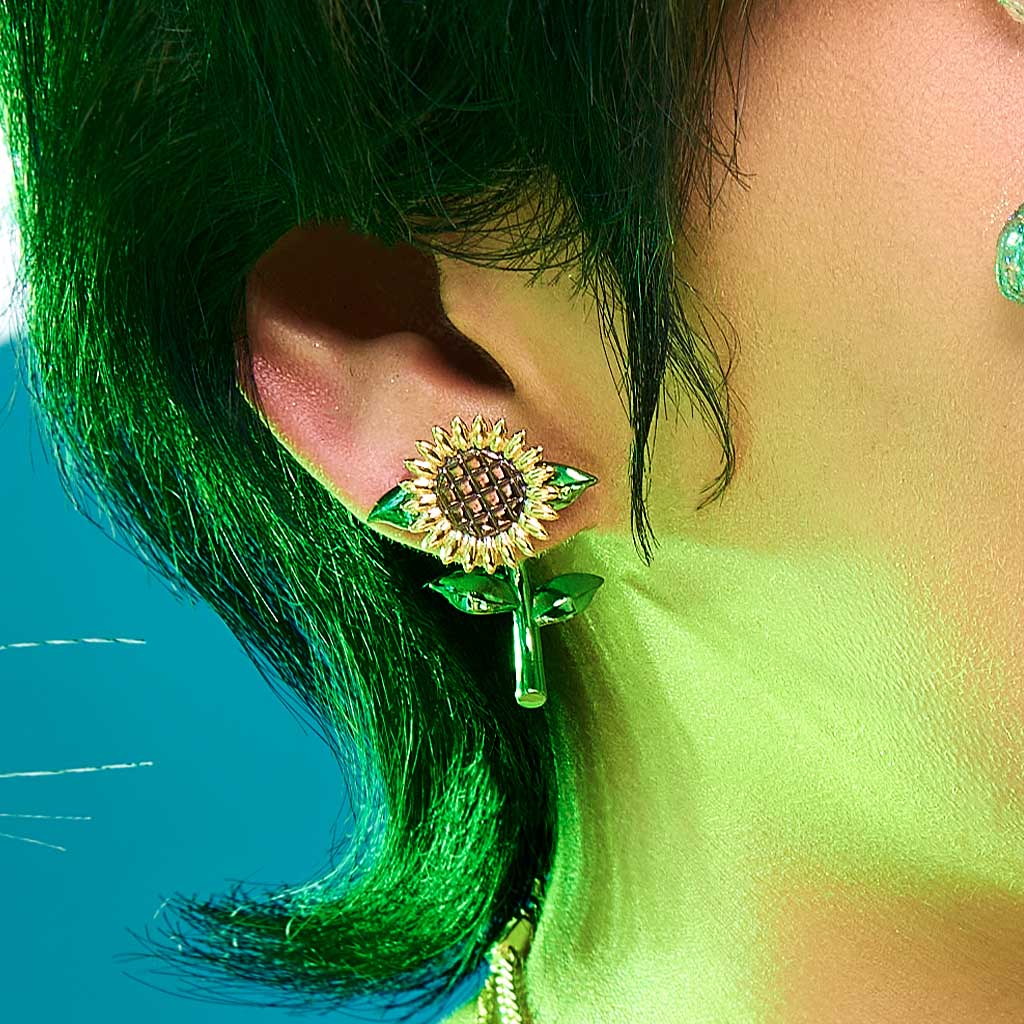 Sunflower Earring