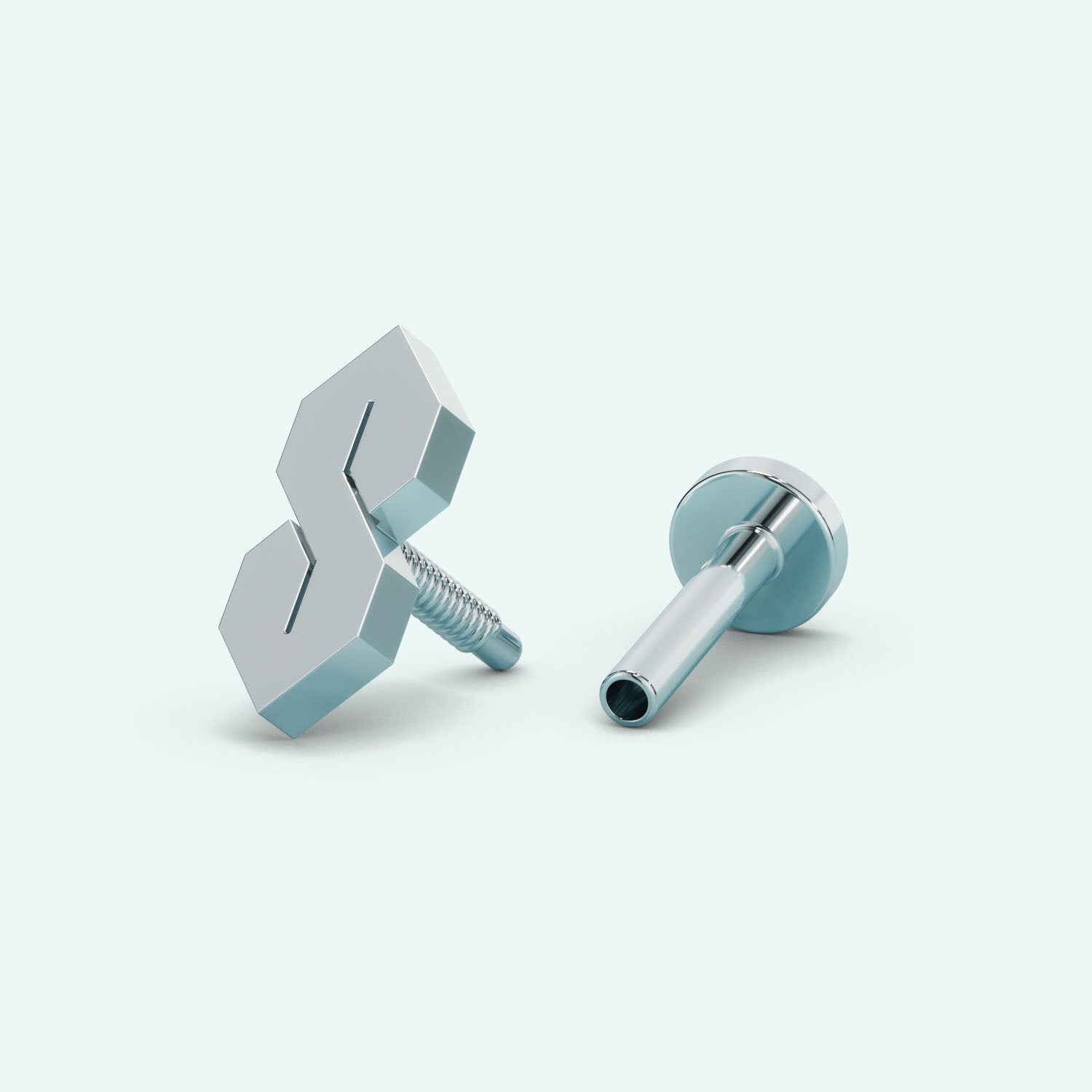 S-Thing Flat Back Earring