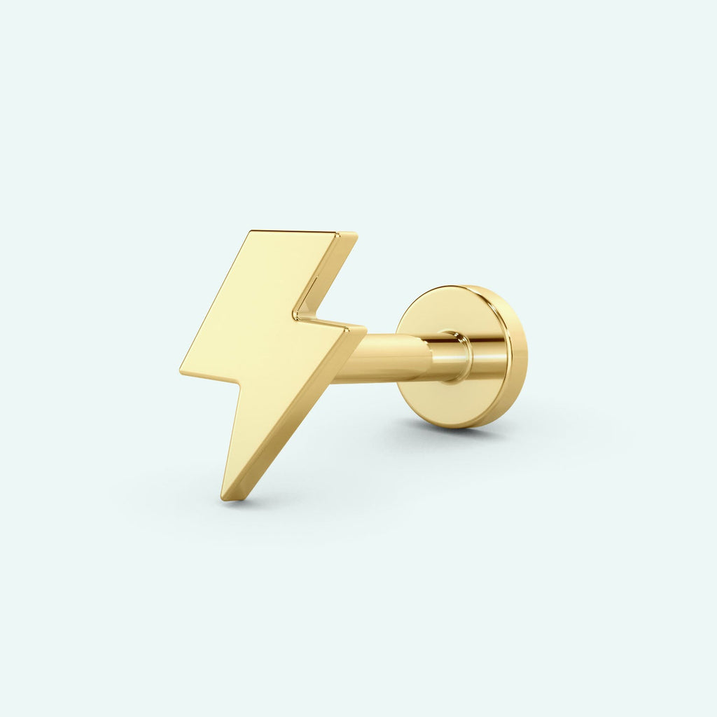 Bolt Flat Back Earring