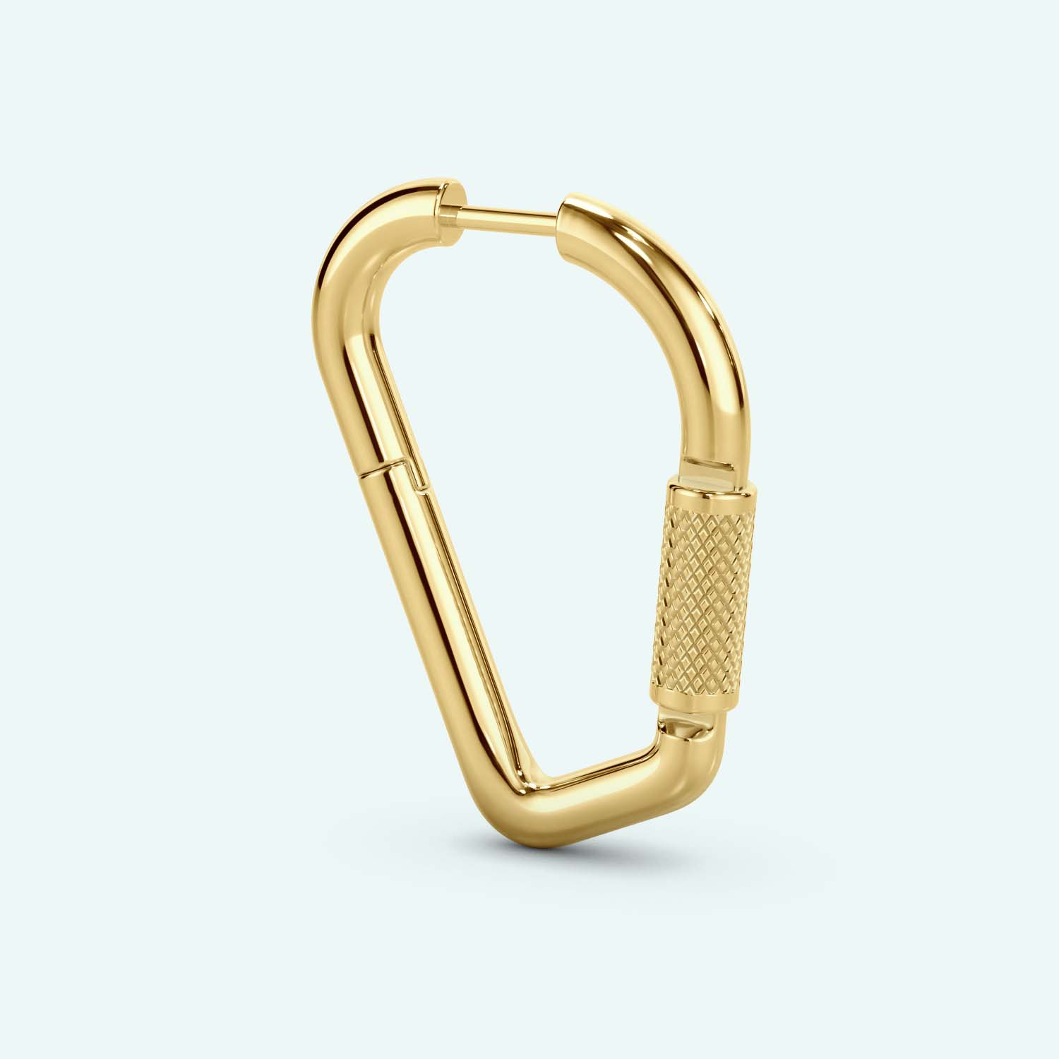 Mini Carabiner Earring