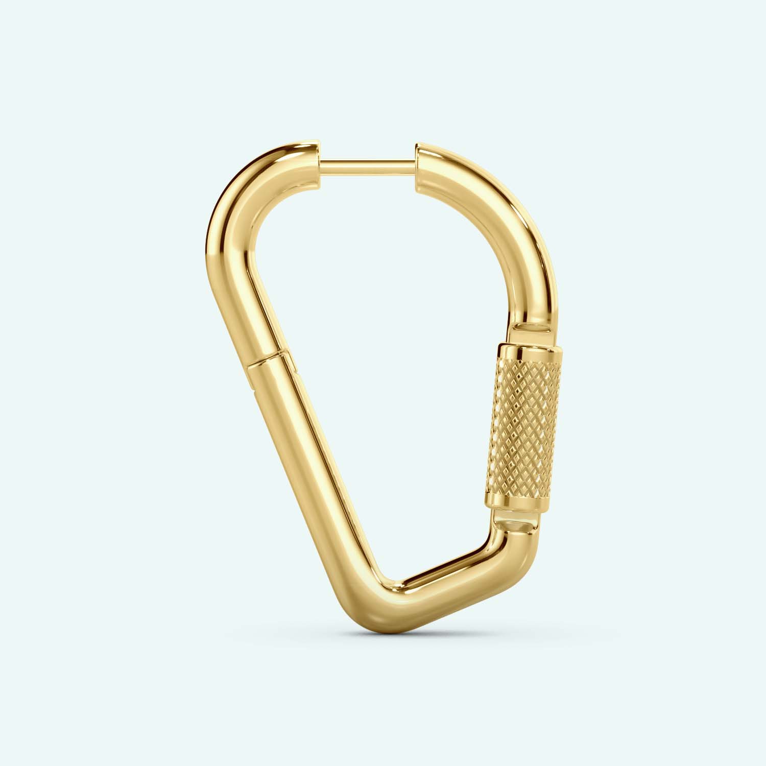 Mini Carabiner Earring