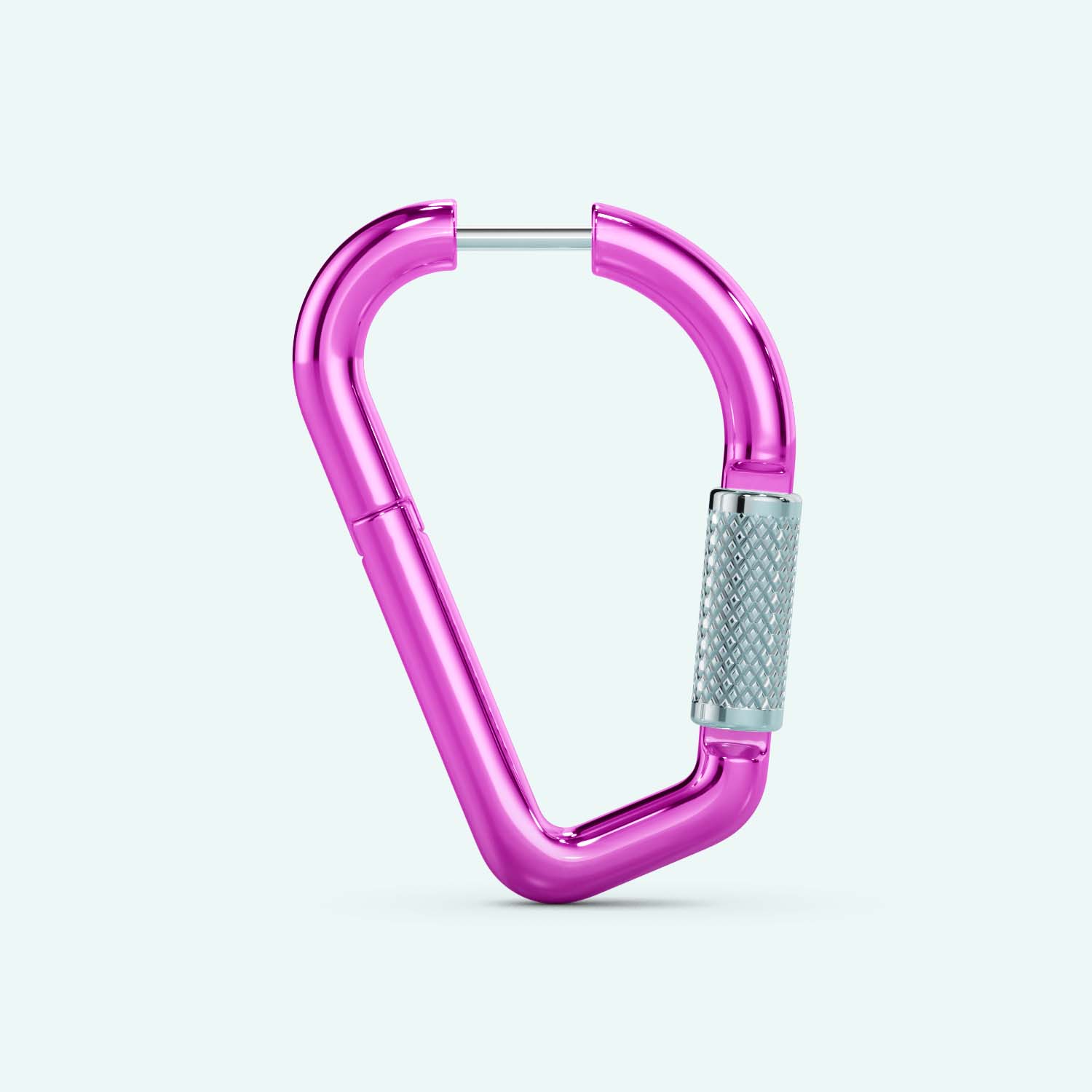 Mini Carabiner Earring