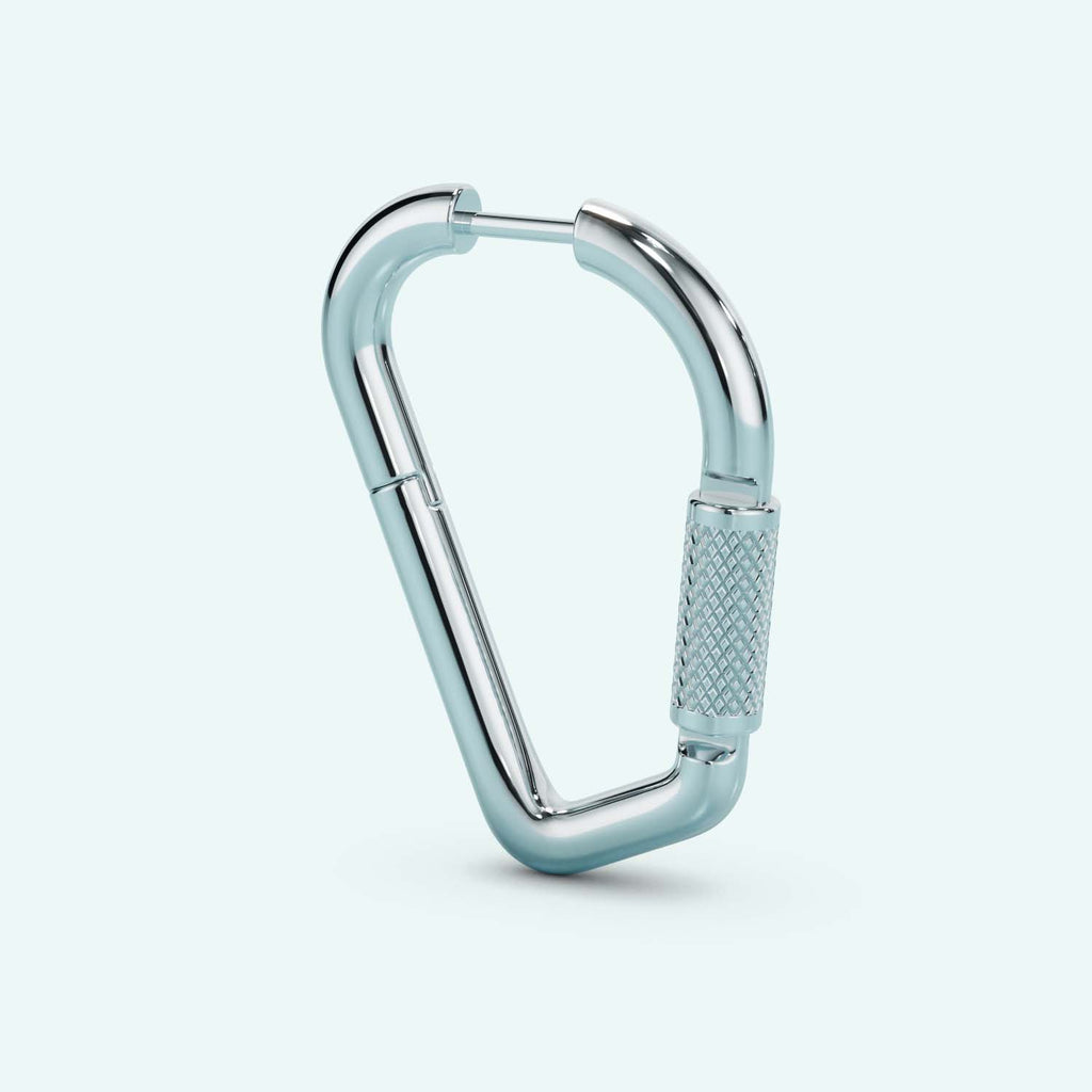 Mini Carabiner Earring
