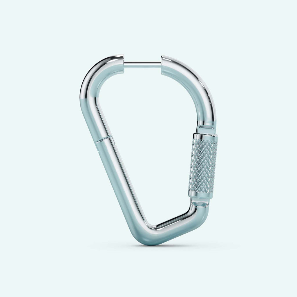 Mini Carabiner Earring